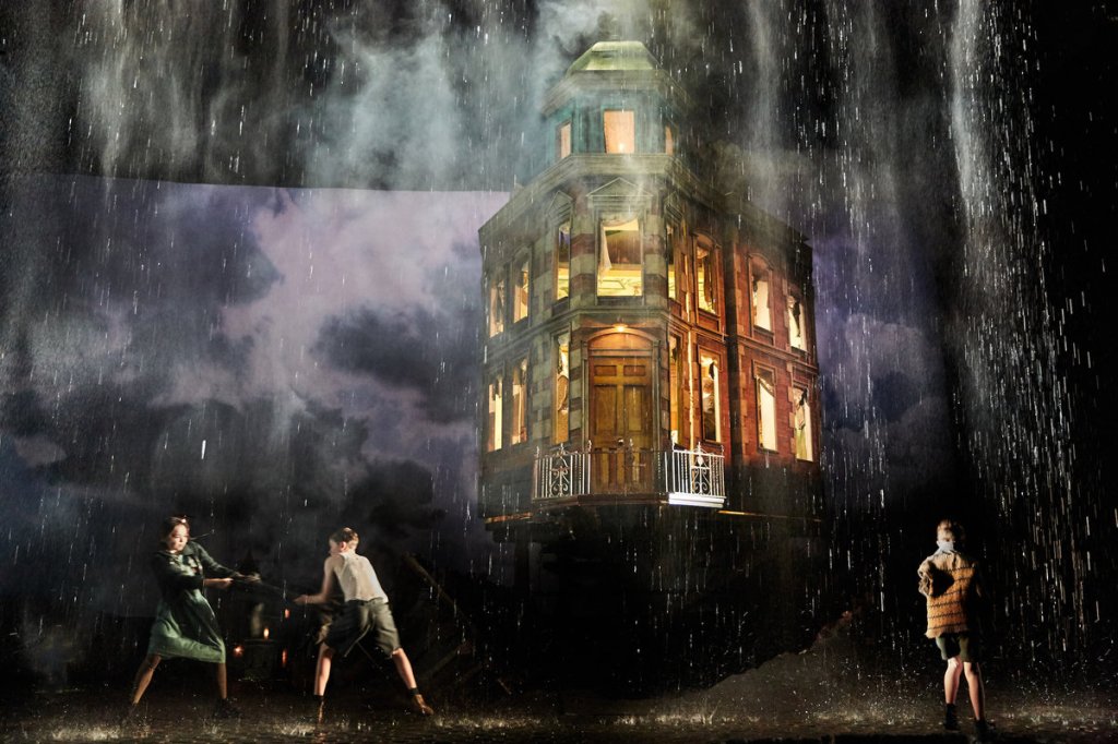 An Inspector Calls by J B Priestley Directed by Stephen Daldry Designed by Ian MacNeil Lighting Design by Rick Fisher Music by Stephen Warbeck Associate Director Julian Webber Cast: Liam Brennan Clive Francis Barbara Marten Carmela Corbett Matthew Douglas Diana Payne-Myers Hamish Riddle