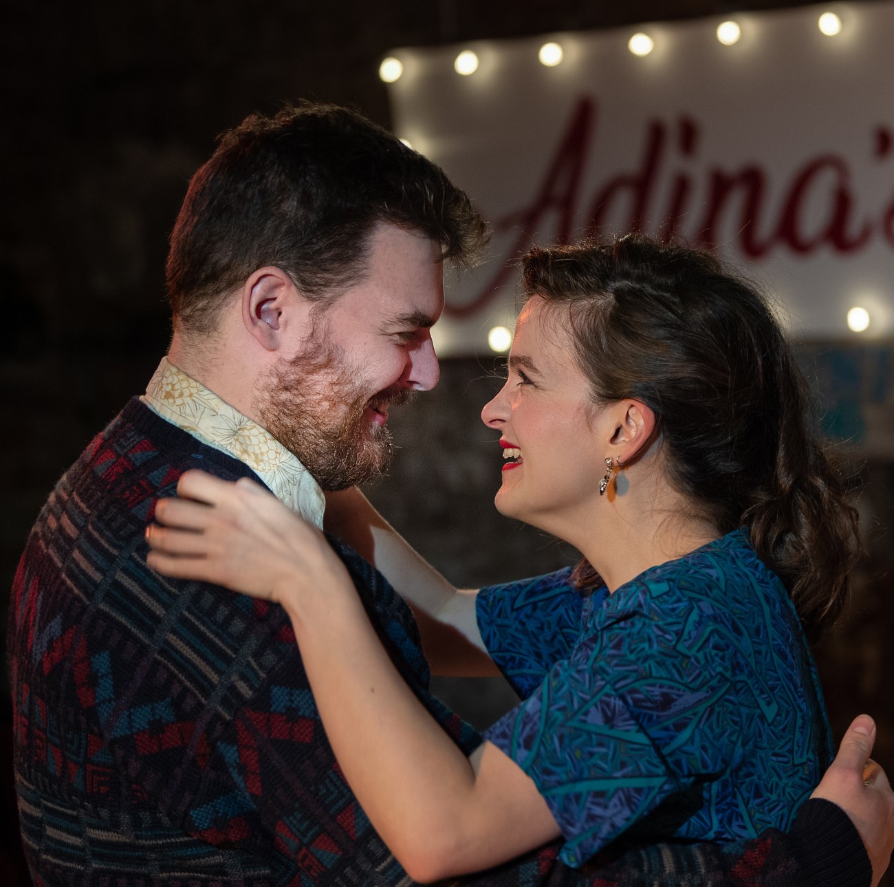 (c) Bill Knight. From left to right_ David Powton, Alys Roberts